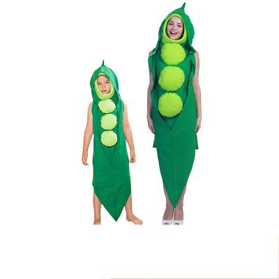 China EE375 Halloween Edamame Man Cartoon Beans Beads Cosplay Environment Promotion Show Costume Animation Edamame Man Costume Clothes for sale