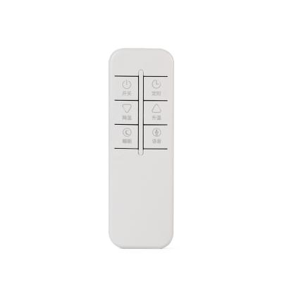 China Single LED Indicator Light and 6 Button Customizable Radio Remote Control for Air Conditioning for sale