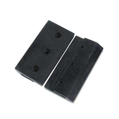 China Machinery Repair Shops Loader Shovel Grain Pad Wear Resistant Rubber Block for sale