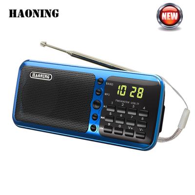 China Led Digital Display Top Selling Digital Fm AM Home Rechargeable Radio Receiver for sale