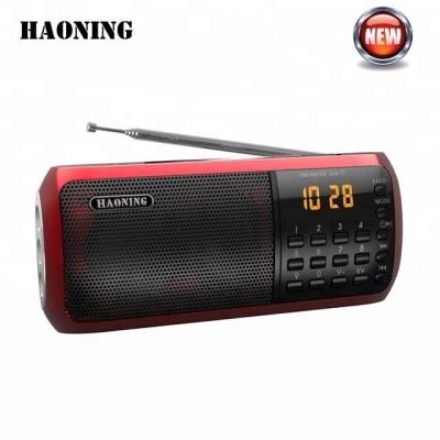 China Diphragm Sound System HOT SALE MINI AM FM Switch PORTABLE DIGITAL RADIO WITH USB TF for sale