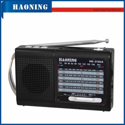 China Good quality speaker am fm world band receiver rechargeable radio with usb tf for sale