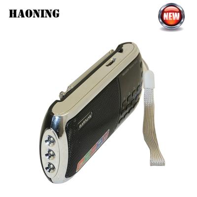 China OEM Radio Led Digital AM Fm Mini Torch Flashlight Portable Usb Display Lowest Price for sale