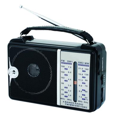 China Home Radio Dongguan Ham Radio FM AM Portable Switch 1-2 4 Band Radio RX-606AC Multiband Portable Radio for sale