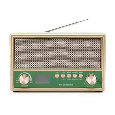 China High DAB+FM Digital FM RADIO Usb port/TF card Radio Dongguan Retro Speakers Wooden Home DAB Stereo Glossy Wooden for sale