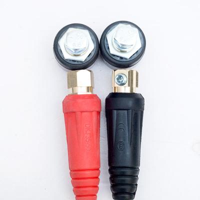 China Aluminum Welder 35-50 Welding Cable Connector Quick Plug Welding for sale