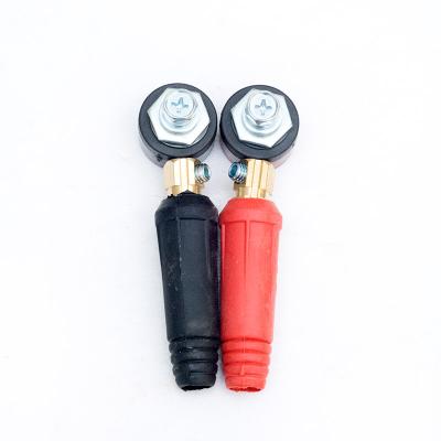 China Welding link welding machine welidng fast cable connector 10-25 fast plug for sale