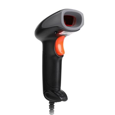 China Factory Wired 1D USB Barcode Scanner Handheld Reader Applicable for Dressing, Supermarket, Express Delivery Software | LENVII C100 A4 for sale