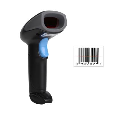 China 2.4G Barcode Scanner 1D Wireless Handheld Laser Barcode Reader for Warehouse Warehouse Supermarket Storage | LENVII CW100 A4 for sale