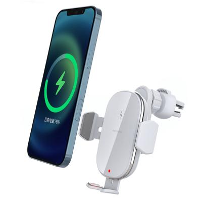 China New Qi Charger Wireless Charger 2022 Car Magnetic Wireless Mount In Car Phone Wireless Charger for sale