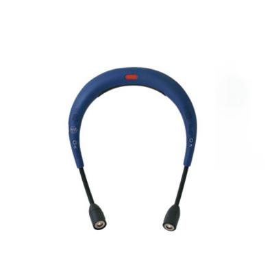 China Lightweight Mini Wearable Neckband Blue Tooth Speaker Portable Neck Speaker For Mobile Phone for sale