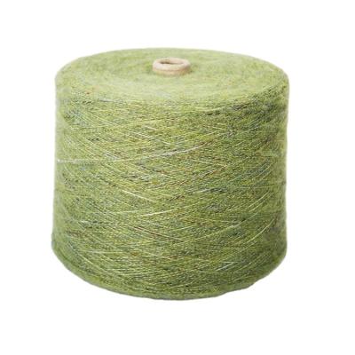 China 6.5S 70% Polyester22%Acrylic 6% Color Wool 2% Spandex Anti-Static Period Mixed Brushed Fancy Yarn For Knitting for sale