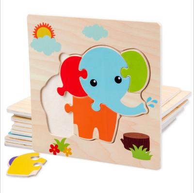 China Hot-selling Baby Eco-friendly Material Children's Cartoon Jigsaw Puzzle In China for sale