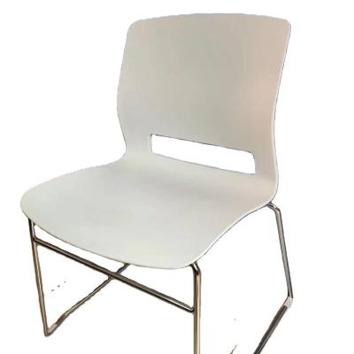 China Hot Sale 842-3C Traditional Chair 12mm Thickness Solid Steel Plating Stackable Office Staff Chairs for sale