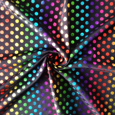 China Anti Pill Warp Knitting Stretch UPF 50+ Four Way Swimwear Nylon Spandex Foil Fabric for sale