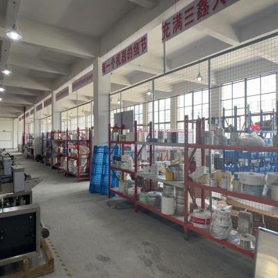 China Food Huyuan High Speed ​​Fully Automatic Flow Eye Patch Foot Patch Dough Packaging Machine Heater Dough Sealing And Packing Machine for sale