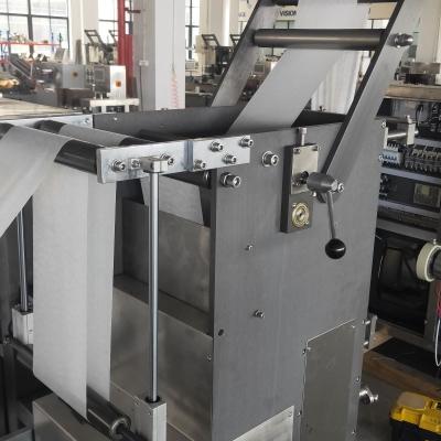 China Food Facial Tissue Paper Making Machine Production Line of Rigid Tissue Paper Box Making Machine for sale