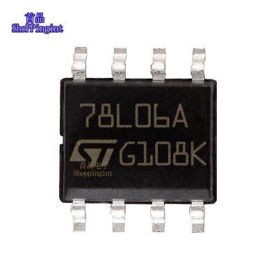 China Contact Customer Service Linear Voltage Regulator (LDO) L78L06ACD13TR SMT Packaging SOP-8 for sale