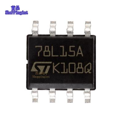 China Contact Customer Service (LDO) Linear Voltage Regulator L78L15ACD13TR Vin=35V Vout=15V 100mA 39dB@ (120Hz) SOP-8 for sale