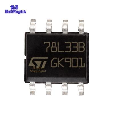 China / Linear voltage regulator (LDO) L78L33ABD-TR/L78L33ACD13TR Vin=30V Vout=3.3V 100mA 49dB@ (120Hz) sop-8 for sale