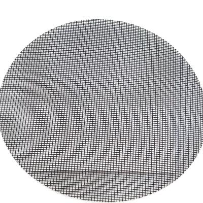 China Aluminum Plain Weave Al Wiremesh Woven Wire Mesh Black Fly Screen Mesh For Window Screen for sale