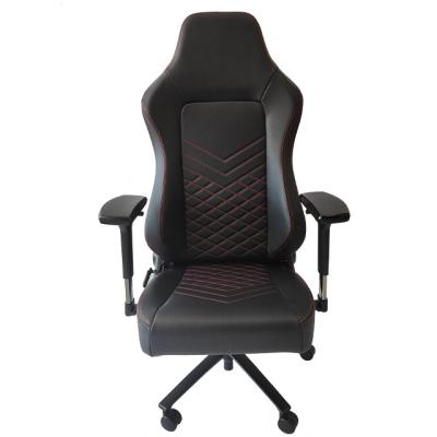 China Hot Selling High Quality European PU Leather Weightless Computer Chair Convertible American Secret Cardboard Style for sale