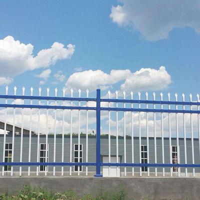 China Factory Designs Latest 2023 Easily Assembled Cheap Wrought Iron Fence For Garden/Farm/High Way Road House/Sport for sale