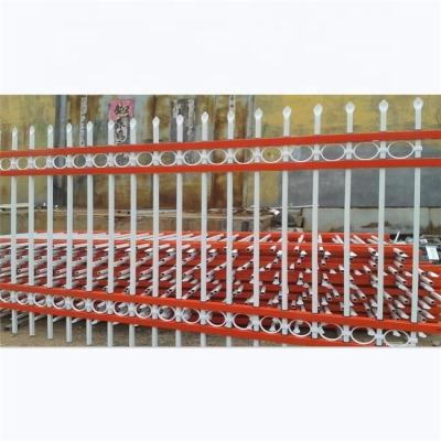 China Easily Assembled Park Metal Barrier Safety Zinc Steel Guardrail For Sale With Many Colors for sale