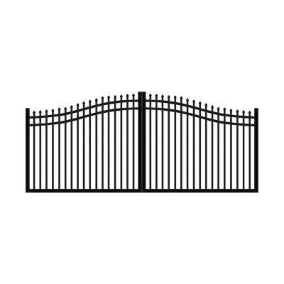 China Easily Compiled Iron Gate Design Of Nigeria Iron Gate Designs Single Wrought Iron Gate For Personal Home Using With Cheap Price for sale