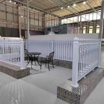 China Outdoor Modern Design Garden Buildings Privacy Metal Fence Aluminum Railing Decorative Custom Fence Panels Easily Assembled for sale