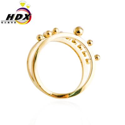 China Popular Little BOHEMIA Ring Girl , Pearl Crown Open Screen Ring for sale