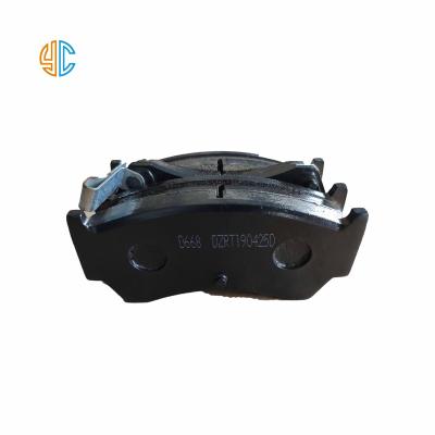 China Front Wheel Ceramic Auto Breakpads D668 OE 41060-0M892 GDB3156 for sale