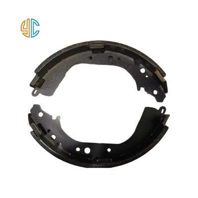 China Auto Part Manufacture Supply Locomotive Block Pad Compound Fit Brake Shoe For PORSCHE for sale