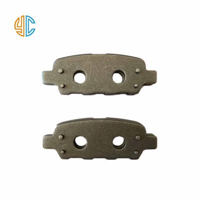 China Best Rear Wheel Brake System Rear Brake Pad Plate D1288 for sale