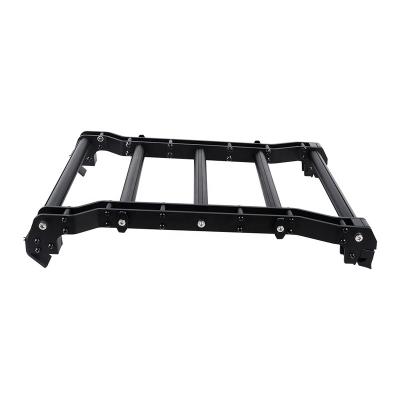 China Aluminum Alloy Off-Road Side Ladder for 4x4 Luggage Rack Outdoor Accessories Foot Ladder for Jeep Wrangler JL 2018+ for sale