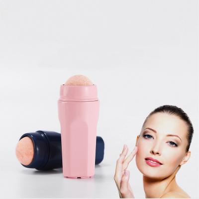 China Easy Operation Skin Care Tool Facial Oil - Volcanic Roller Mini Size Ladies Beauty Face Absorbing Roller for sale