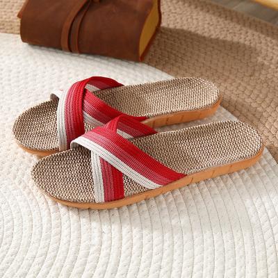 China CUSHIONING Wholesale Fashionable Indoor Non Slip Wood Place Tile Slippers for sale