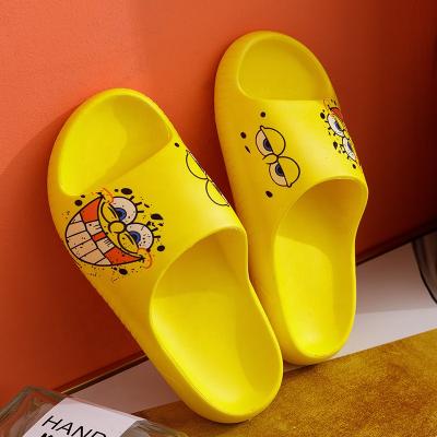 China CUSHIONING new style thick bottom soft to step up home summer bath men and women are suitable for non-slip slippers for sale