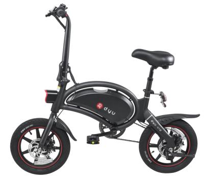 China Aluminum Alloy DYU D3 Folding Moped Electric Bike D3+ Electric Bicycle for sale