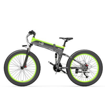 China 26 inch BEZIOR X1000 12.8AH 48V EU warehouse 26 aluminum alloy electric hybrid bike fat tire dirt bike for sale