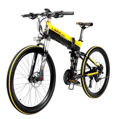 China Europe Standard 48V 400W 26 Inch Tire Mountain Bike Lankeleisi XT750 Electric Bike E Bike for sale