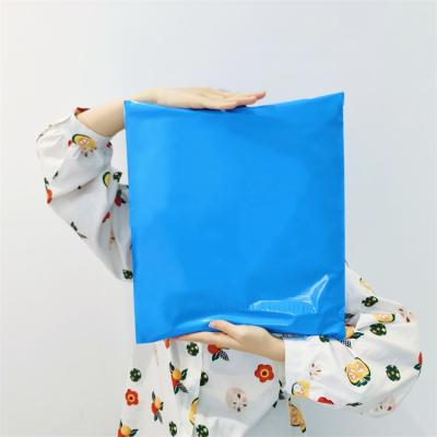 China 10 x 13 Poly Mailer Mailer Pouch Plastic Waterproof Blue Recycled Envelope Bag In Stock for sale