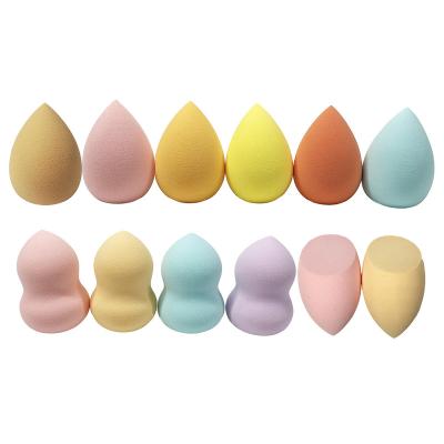 China Soft Luxury Latex Beauty Polyurethane Makeup Sponge Egg Free Single Cosmetics Blender For Body Makeup Sponge for sale