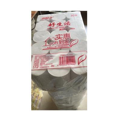 China Durable Eco - Friendly Using Various Bathroom Hotel Household Toilet Paper Soft Paper Roll for sale