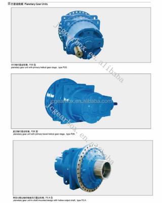 China High Strength Alloy Steel HZ Series Rotary Planetary Gearbox Speed ​​Reducer for sale