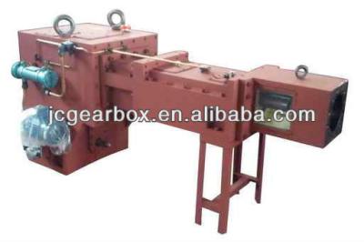 China Industrial rubber and plastic gearboxes for counter-rotating parallel twin screw extruder for sale