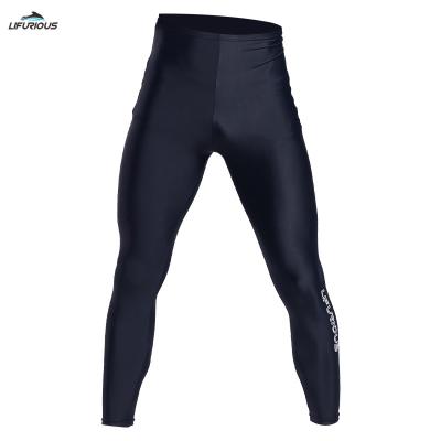 China Long Pants Men's Swim Tights Elastic Gaiters Swim Lower Outdoor Rash Guard Indoor Sports Pants for sale