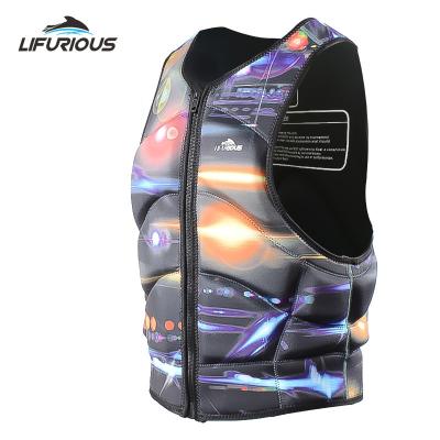 China Water Sports Competitive Price Neoprene Life Vest Non Life Saving Thin Life Jackets For Adults for sale