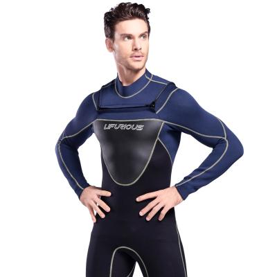 China Wetsuit 3mm neoprene full zip chest men surfing wear wetsuit wholesale wetsuit wetsuit waterproof for sale