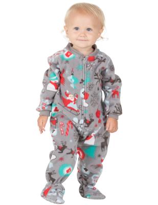 China 2020 New Year Family Christmas Pajamas QUICK DRY Family Mom Father and Kids Matching Outfits for sale